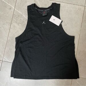 Jordan Black Active Tank Top